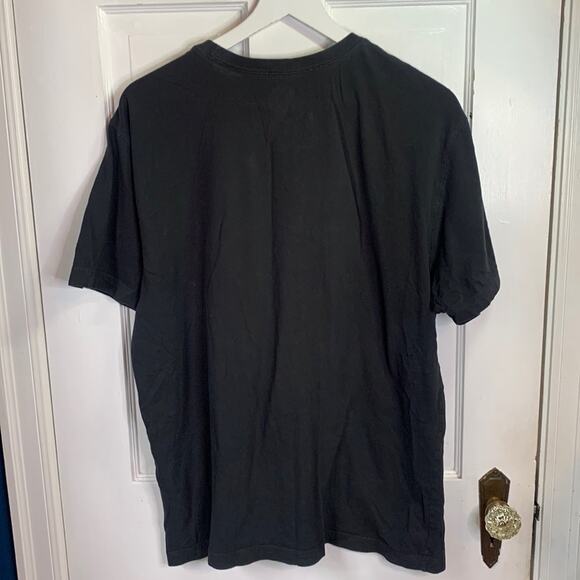 Life is Good Black Happy Trails Short Sleeve Classic Fit Tee T-shirt M-087 Sz L - Picture 6 of 7